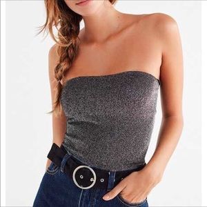 Urban Outfitters Sparkly Tube Top
